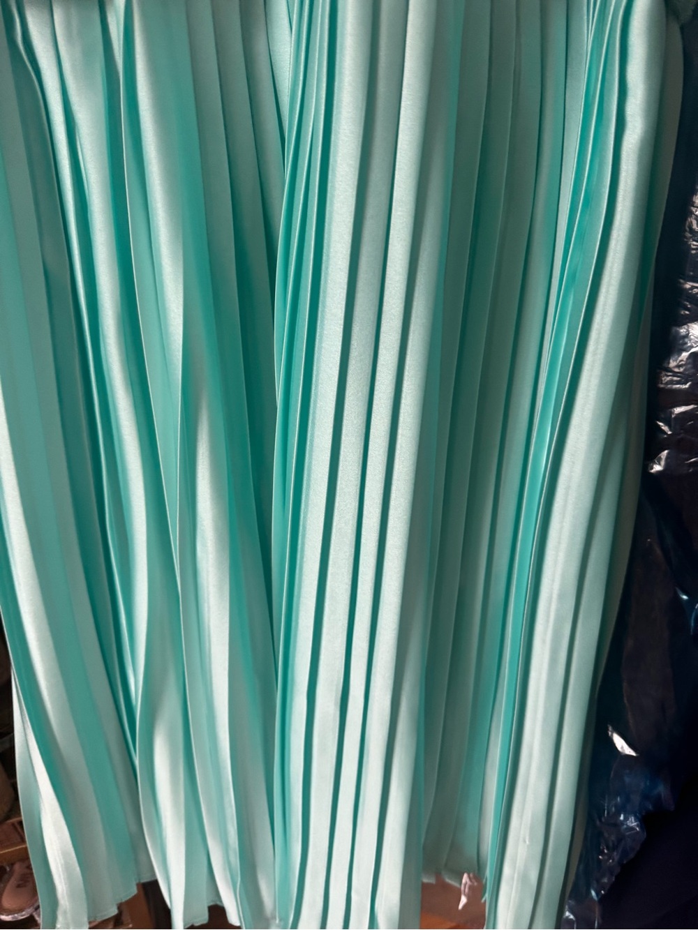 Elliatt Mint Floral Knit Maxi Dress - Picture 2 of 8